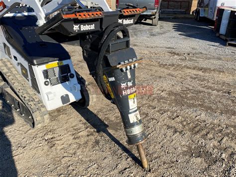 hydraulic breaker for bobcat skid steer|bobcat breaker attachment for sale.